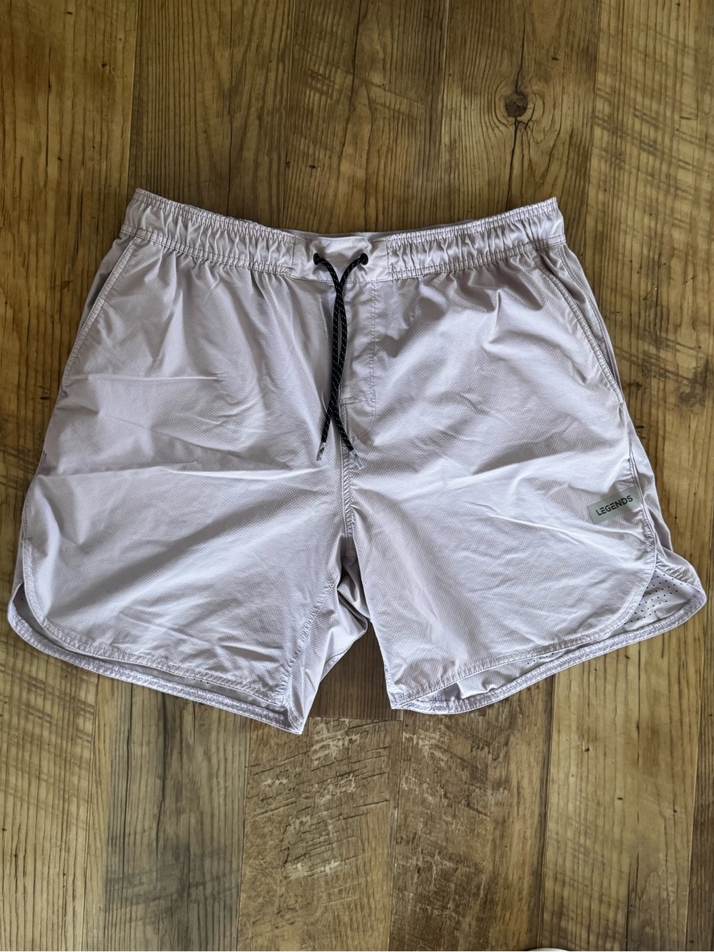Legends Luka Light Purple Men's 7” Shorts with Drawstring Size XL